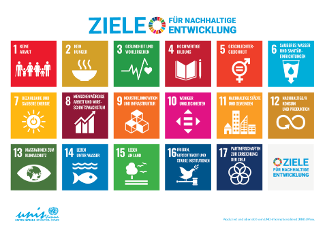 Die 17 Ziele der nachhaltigen Entwicklung Die 17 Ziele der Nachhaltigkeit