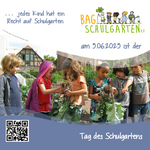 Faltblatt zum tag des Schulgartens